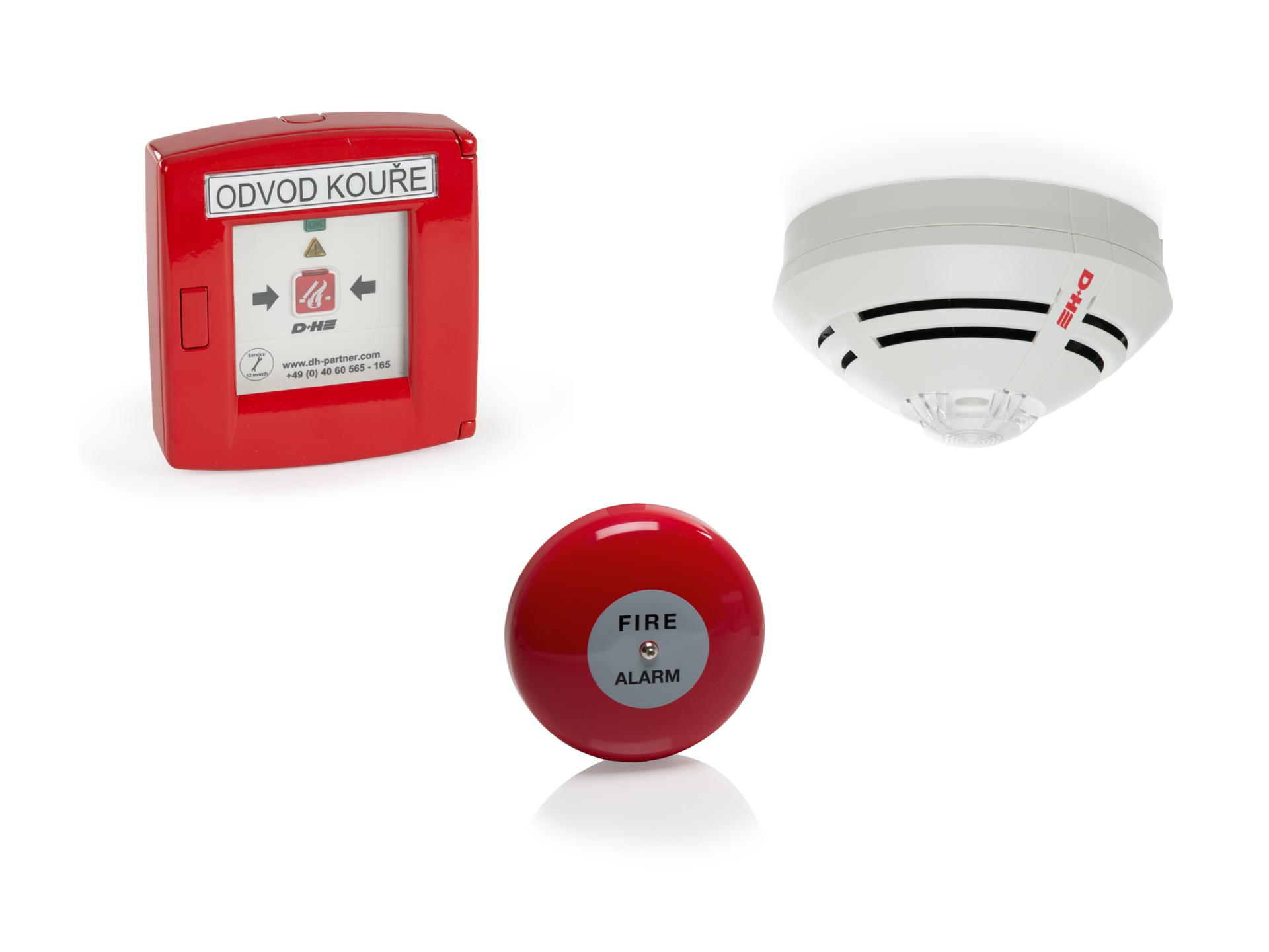 Dodáme vám veškeré další protipožární komponenty