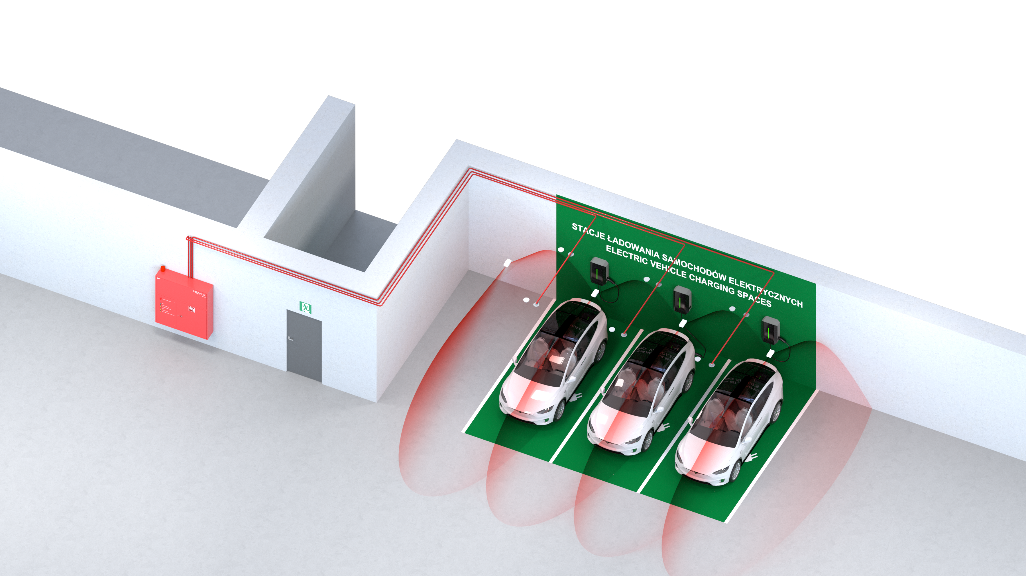 I Sprink Detekce požáru