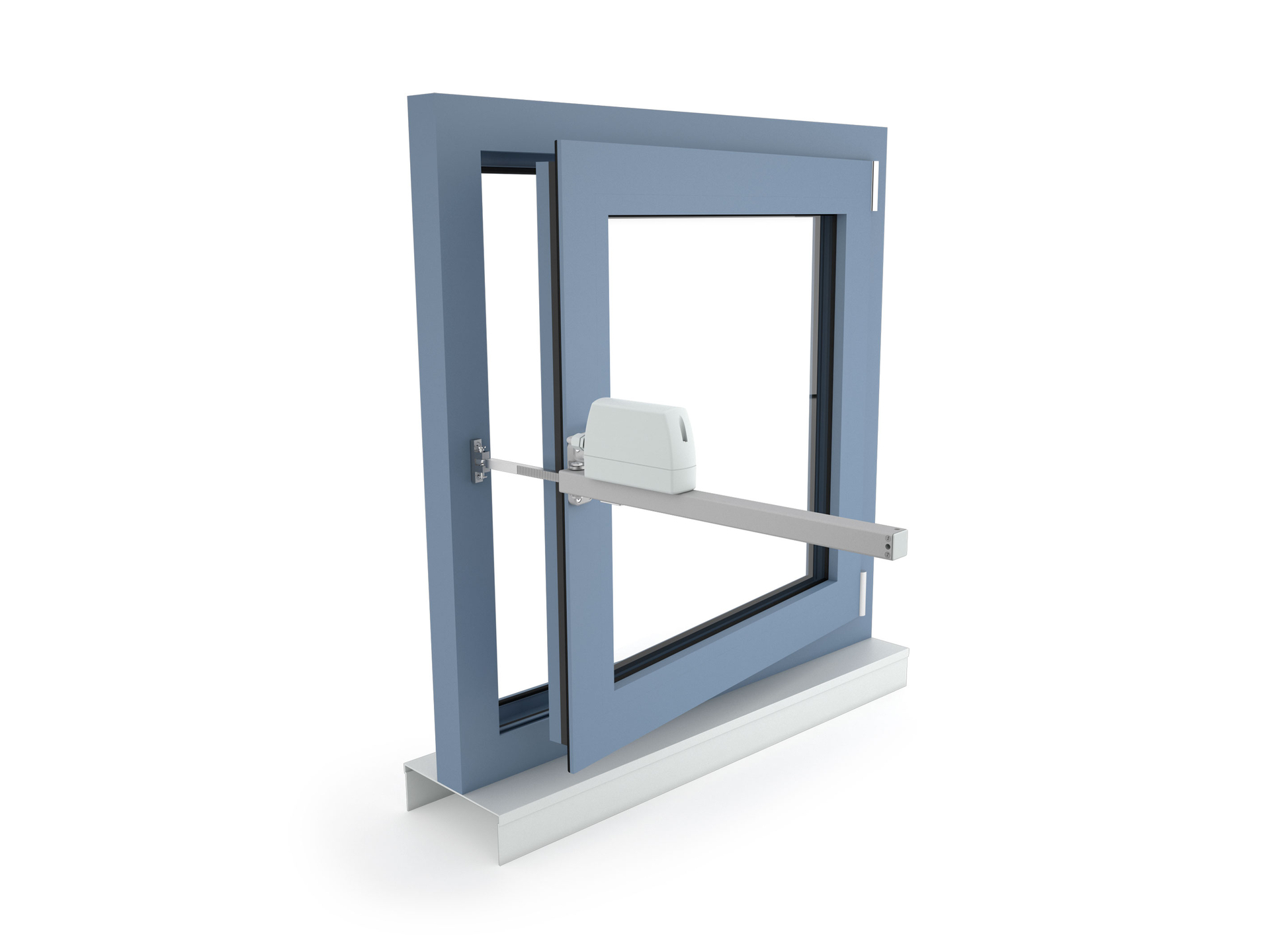 ZA 85-K-BSY+ - Povrchová montáž na otočné okno otvíravé dovnitř