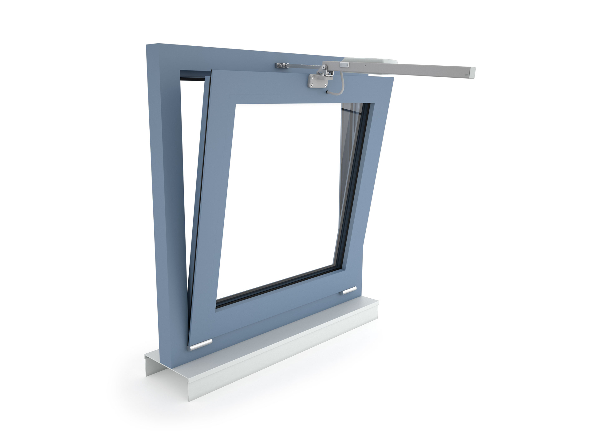 ZA 85-K-BSY+ - Povrchová montáž na sklopné okno otvíravé dovnitř