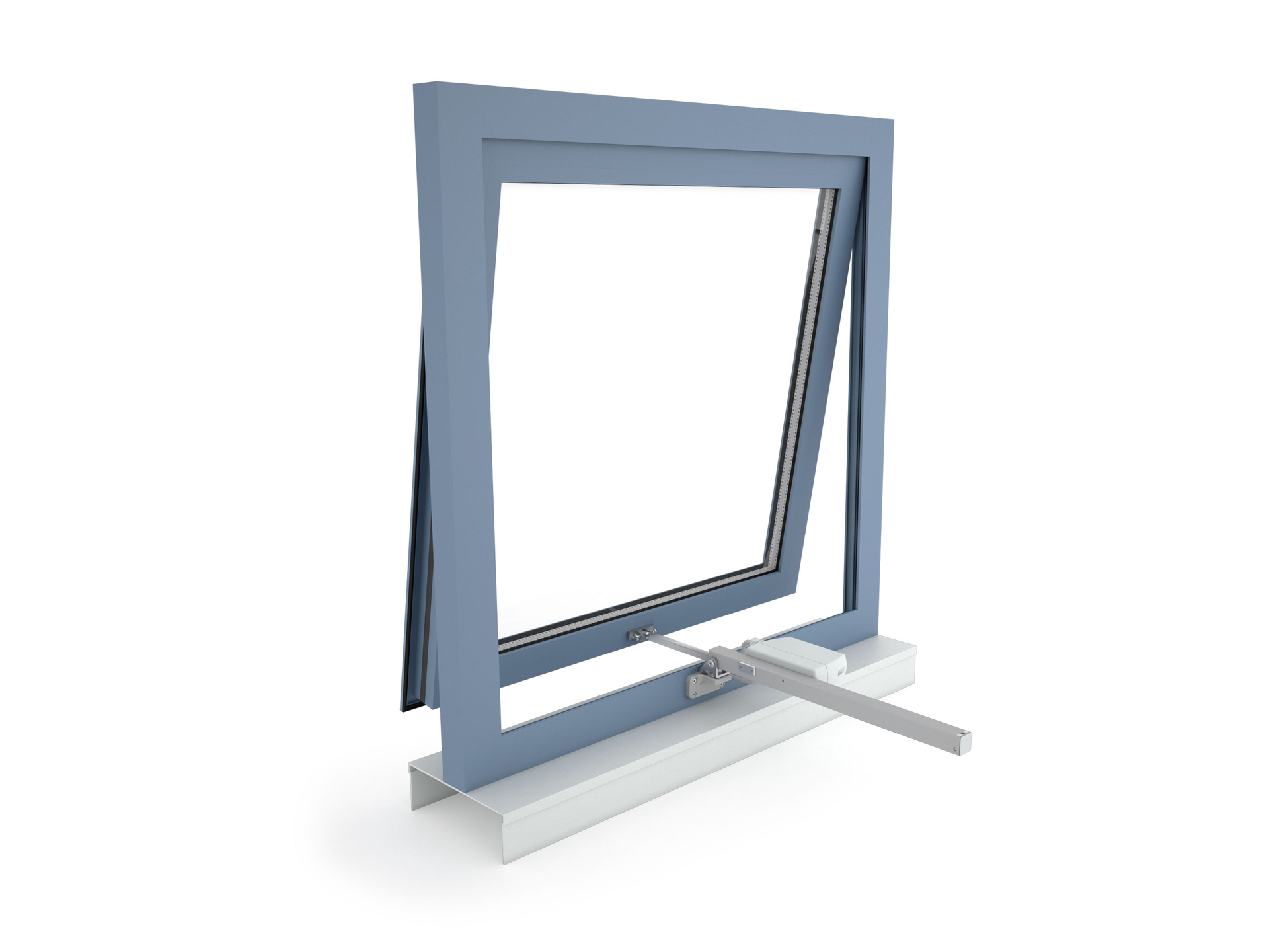 ZA 85-K-BSY+ - Povrchová montáž na výklopné okno otvíravé ven